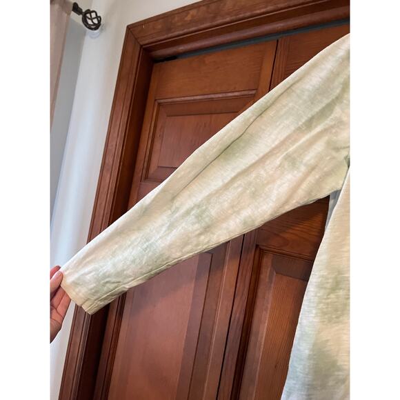 Aritzia Wilfred Free Women's Crewneck Camari T-Shirt Long Sleeve Tie Dye Size M - Picture 6 of 8